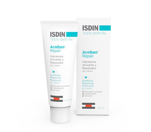 Acniben Repair Hidratante, Aiviante y Reparador Gel Crema 40 ml