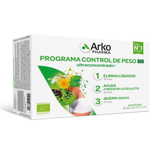 Arkopharma Programa Control De Peso BIO 30 Días