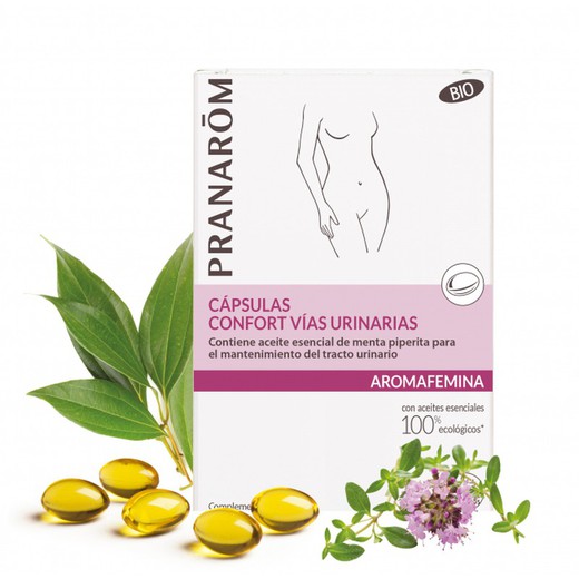 Aromafemina Cápsulas Confort vías urinarias - 30 cápsulas