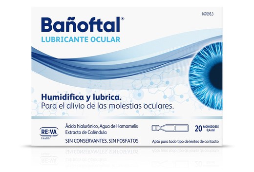 Bañoftal lubricante ocular