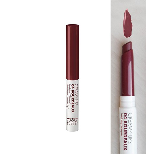 Barra de labios Look Expert Creamy - 04 Bordeux Beter