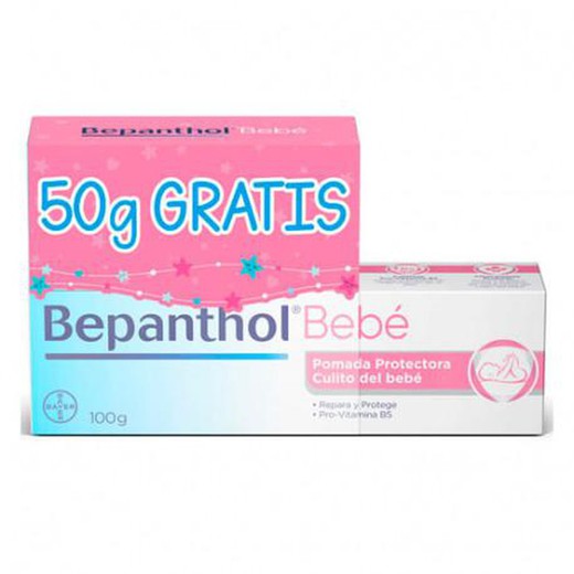 Bepanthol® Pomada Protectora Bebe 100 g + 30 g