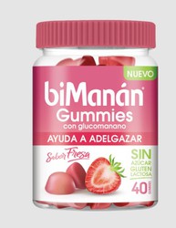 BiManán Gummies Con Glucomanano 40 gominolas