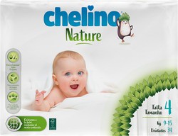 Chelino Nature Pañales Talla 4  34 unidades