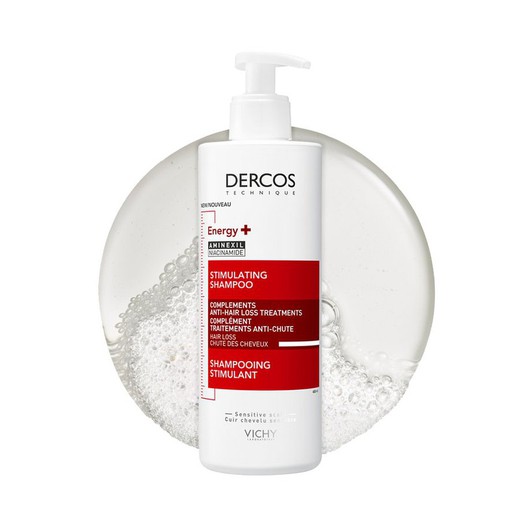 DERCOS CHAMPÚ ESTIMULANTE ENERGY+ 400 ML