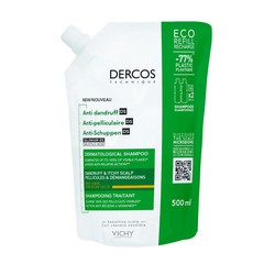 DERCOS RECARGA CHAMPÚ DS ANTICASPA CABELLO SECO 500ML