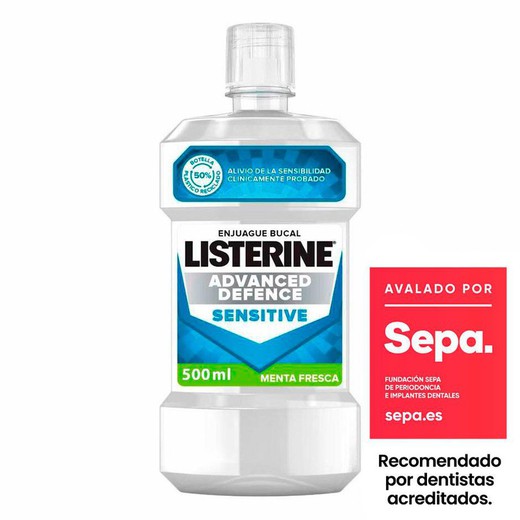 Enjuague Bucal LISTERINE® Advanced Defence Sensitive