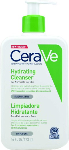 CERAVE LIMPIADOR HIDRATANTE, 473ML