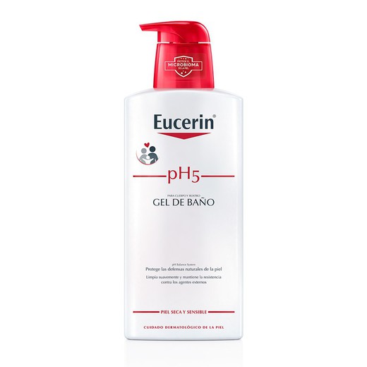 Eucerin Gel de baño pH5 Piel Sensible 400ml