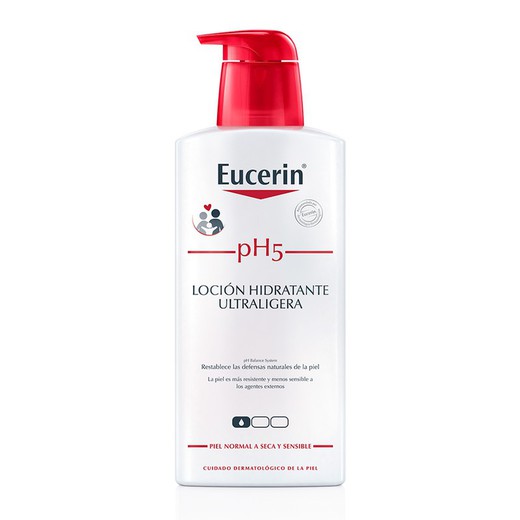 Eucerin Loción pH5 Ultraligera 400 ml