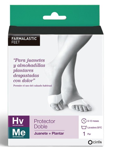 Farmalastic Protector Doble Juanete Plantar