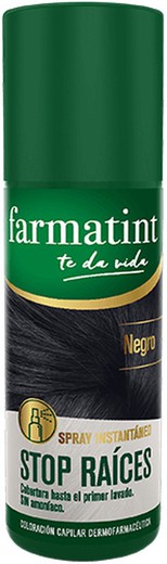 Farmtint Stop Raíces Spray 75 mL Tono Negro