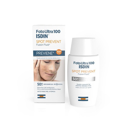 Foto Ultra 100 ISDIN Spot Prevent Fusion Fluid SPF 50+  50 ml