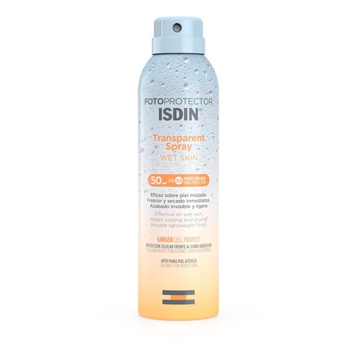 Fotoprotector ISDIN Transparent Spray SPF 50+  250 ml