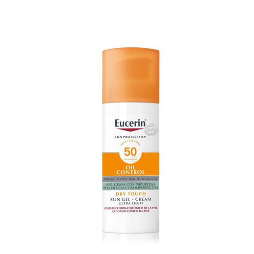 Eucerin Gel Crema Oil Control Dry Touch SPF +50  50 ml