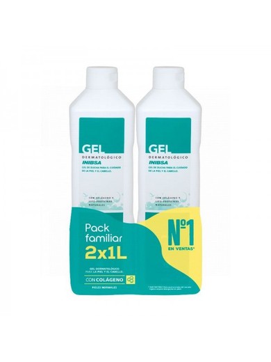 Gel Dermaológico Inibsa 2 x 1 Litro