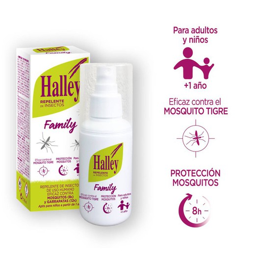 Halley Repelente de insectos Family 100ml