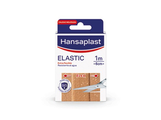 Hansaplast Elastic Tira 1m x 6cm