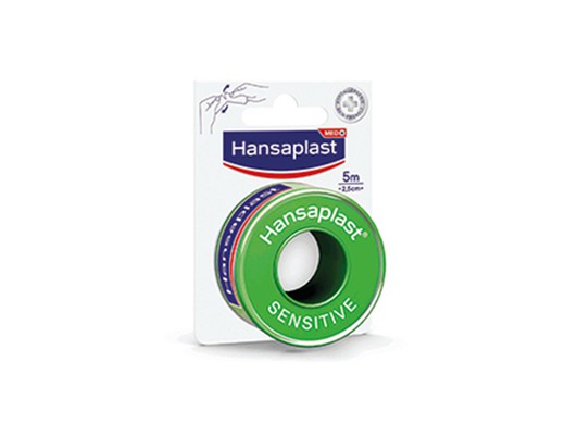 Hansaplast Esparadrapo Sensitive 5mx2,5cm