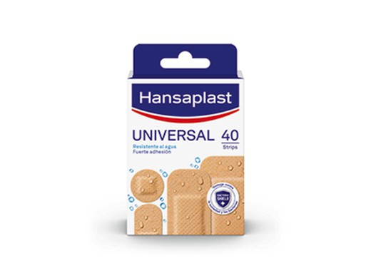 Hansaplast Universal (4 tamaño) 40 Apósitos