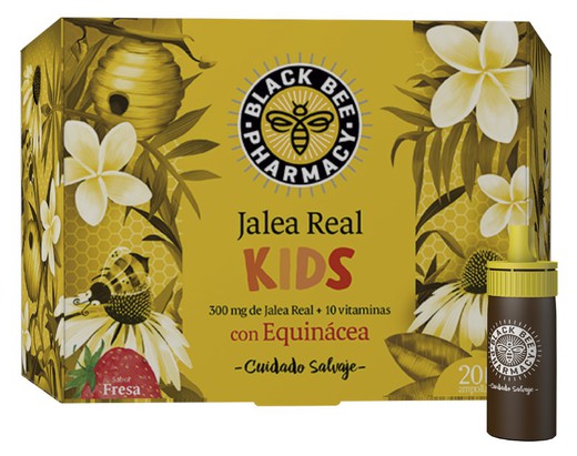 Black bee Jalea Real Inmuno Kids 20 viales