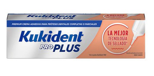 Kukident Pro Plus La Mejor Tecnología de Sellado 40gr