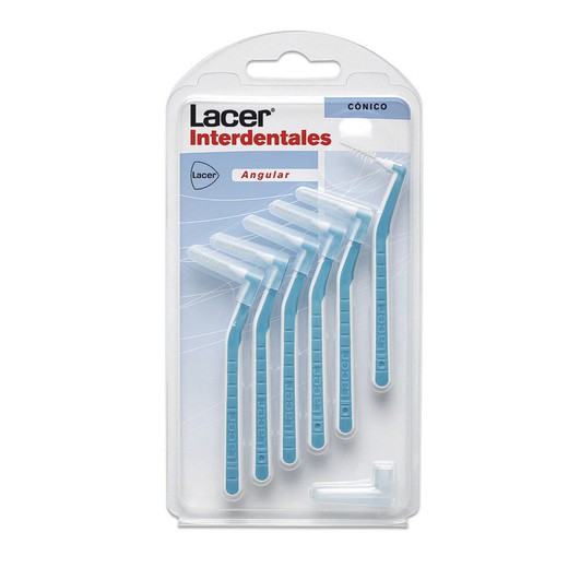 Lacer Interdental Angular Cónico 6 uds