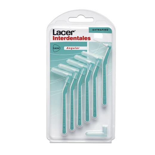 Lacer Interdental Angular Extrafino 6 uds