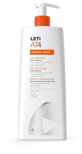 Leti at4 Gel de Baño Dermograso 750 ml