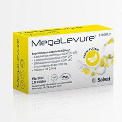 Megalevure Sabor Plátano 10 Sticks