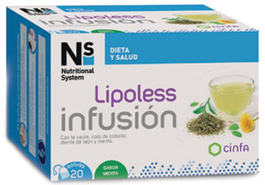 NS LIPOLESS INFUSION 20 SOBRES 1,5 G