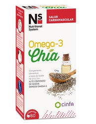 Ns Omega-3 Chía 60 Cápsulas