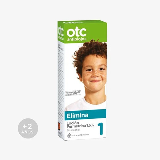 Otc antipiojos Loción Permetrina 1,5%, envase 100ml