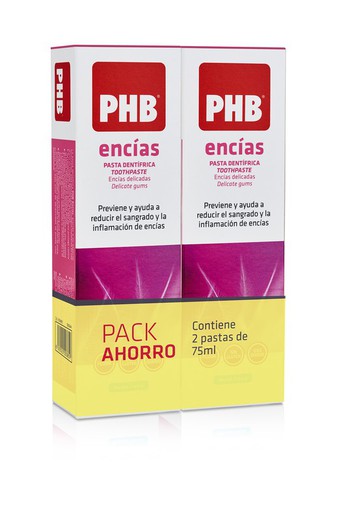 PHB Duplo Pasta Encias 75 + 75 ml