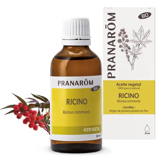 Pranarom Aceite Vegetal de Ricino BIO 50 ml