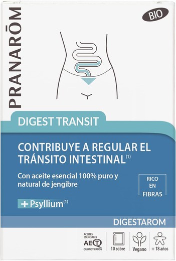 Pranarom Digest Transit 10 Sobres