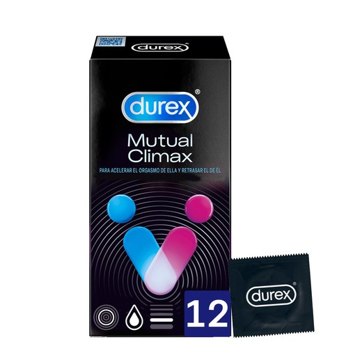 Preservativos Durex Mutual Climax 12 uds
