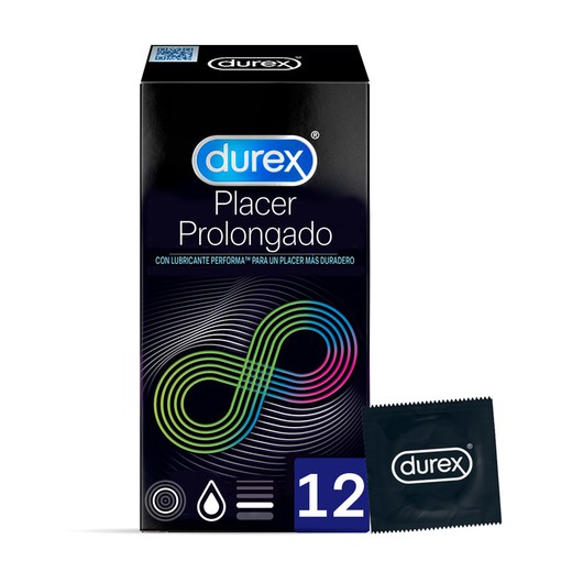 Preservativos Durex Placer Prolongado 12 uds