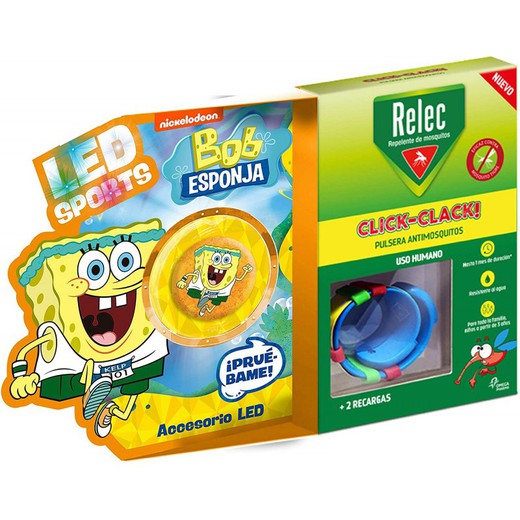 Relec Pulsera Citronela Bob Esponja