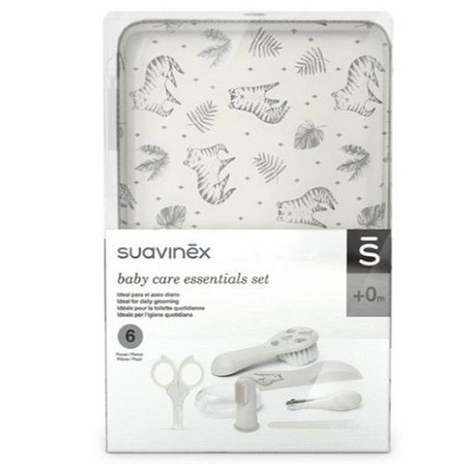 Suavinex Set de Manicura Bebé Gris.