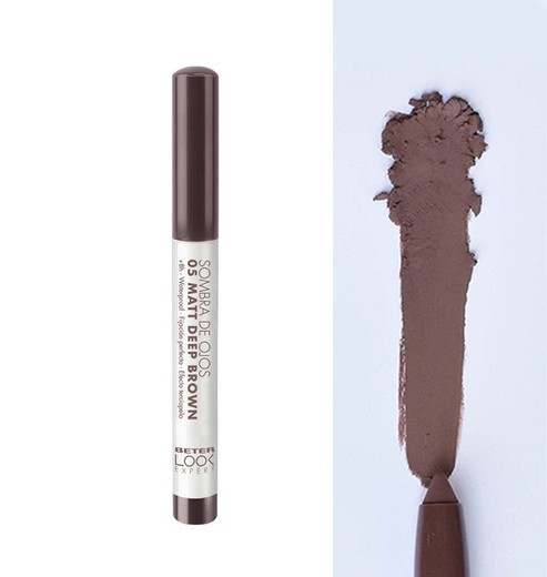 Sombra de ojos Look Expert 05 Matt Deep Brown