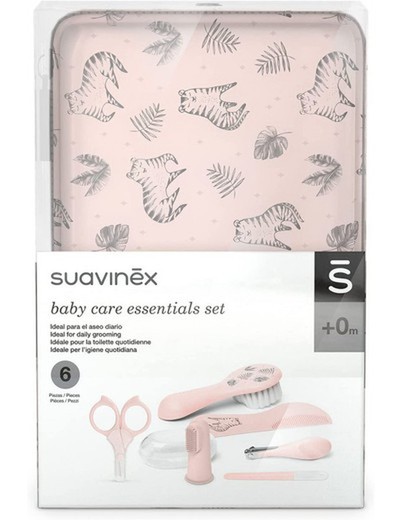 Suavinex Set de Manicura Bebé Rosa