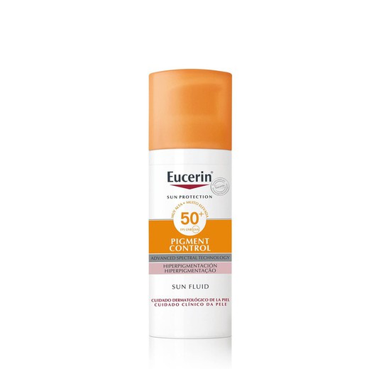 Eucerin Sun Fluid Pigment Control SFP +50 50ml