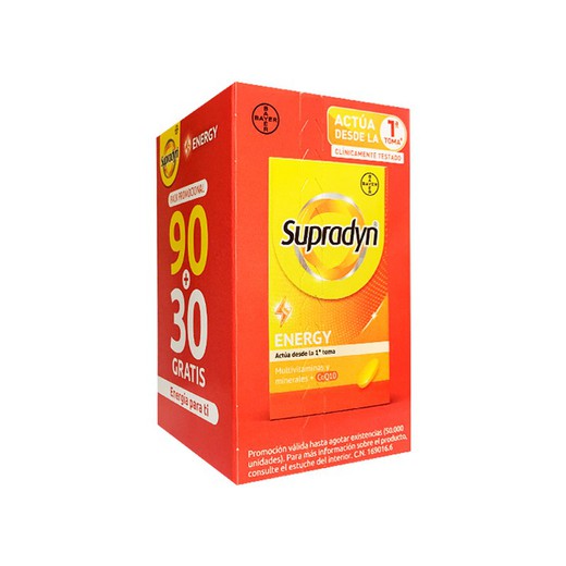 Supradyn Energy 90+30 Comprimidos Gratis