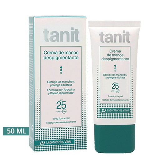 Tanit Crema Manos Despigmentante SPF 25