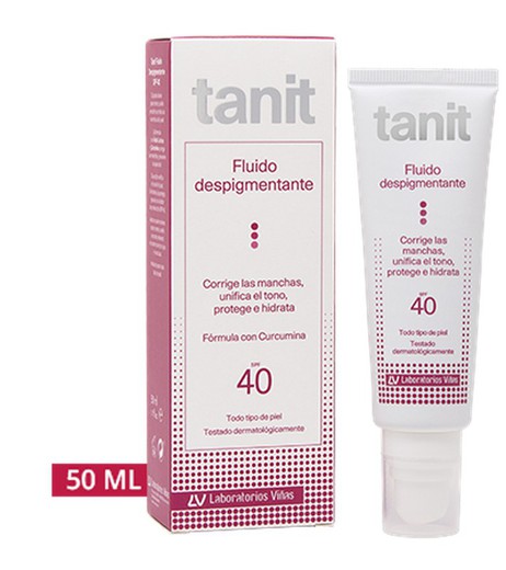 Tanit Fluido Despigmentante SPF 40 50 ml