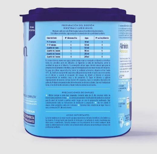 Almirón Advance 1 (0-6 meses) 400 Gr