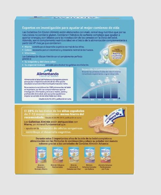 Almirón Advance Galletitas Sin Gluten 250 Gr