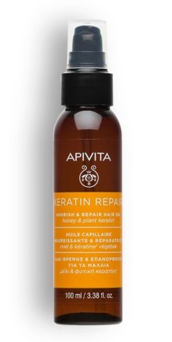 APIVITA KERATIN REPAIR ACEITE CAPILAR NUTRITIVO 100 ML