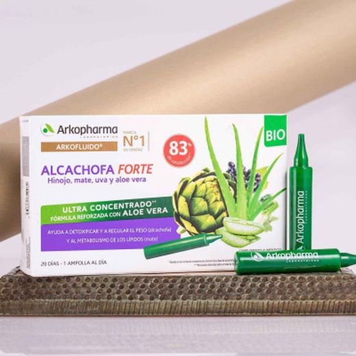 Arkofluido Alcachofa Forte BIO + Aloe Vera 20 Ampollas
